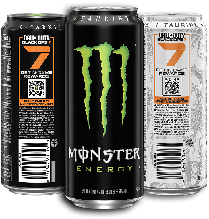 BUY A Monster Energy - GET IN-GAME REWARDS